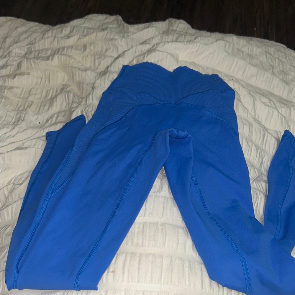 Aerie OFFLINE Vibrant Blue Leggings